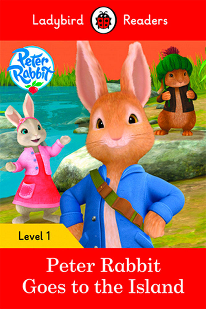 PETER RABBIT: GOES TO THE ISLAND (LB), de Team Ladybird Readers | portada del libro