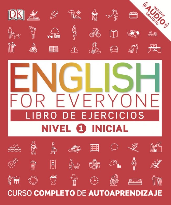 English for Everyone - Libro de ejercicios - Nivel 1 Inicial, de Varios autores, | portada del libro