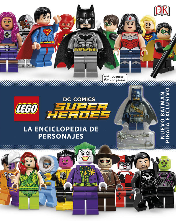 LEGO« DC Super Héroes Enciclopedia de personajes, de Varios autores | portada del libro