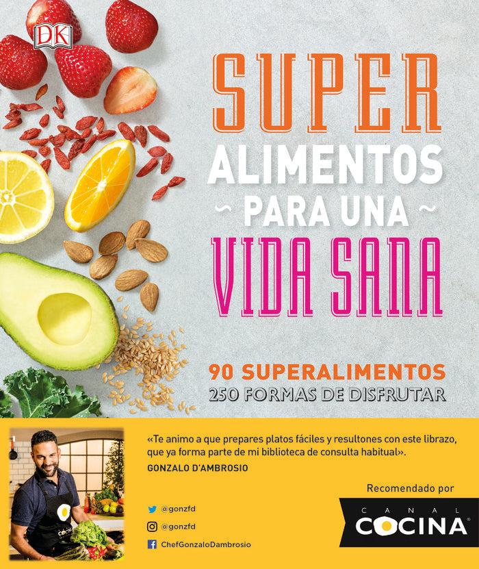 Superalimentos para una vida sana, de Varios autores, | portada del libro
