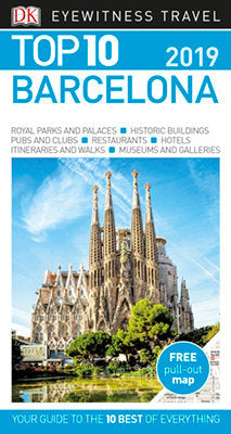 BARCELONA TOP 10 EYEWITNESS TRAVEL GUIDE | portada del libro