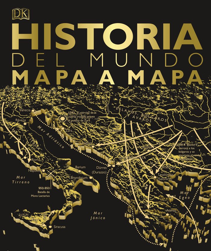 Historia del mundo mapa a mapa, de Varios autores, | portada del libro
