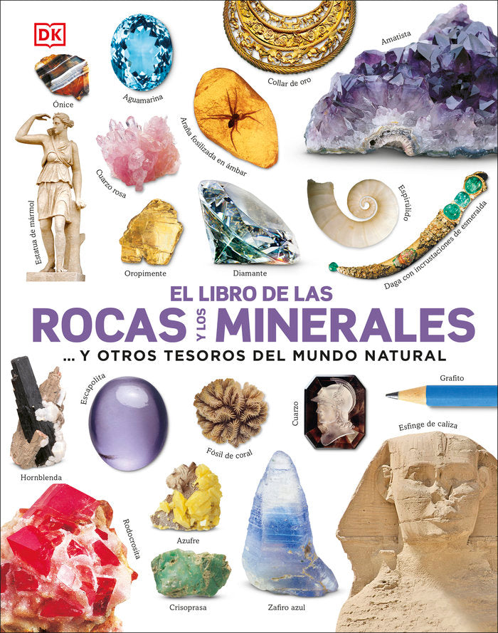 EL LIBRO DE LAS ROCAS Y LOS MINERALES, de DK | portada del libro