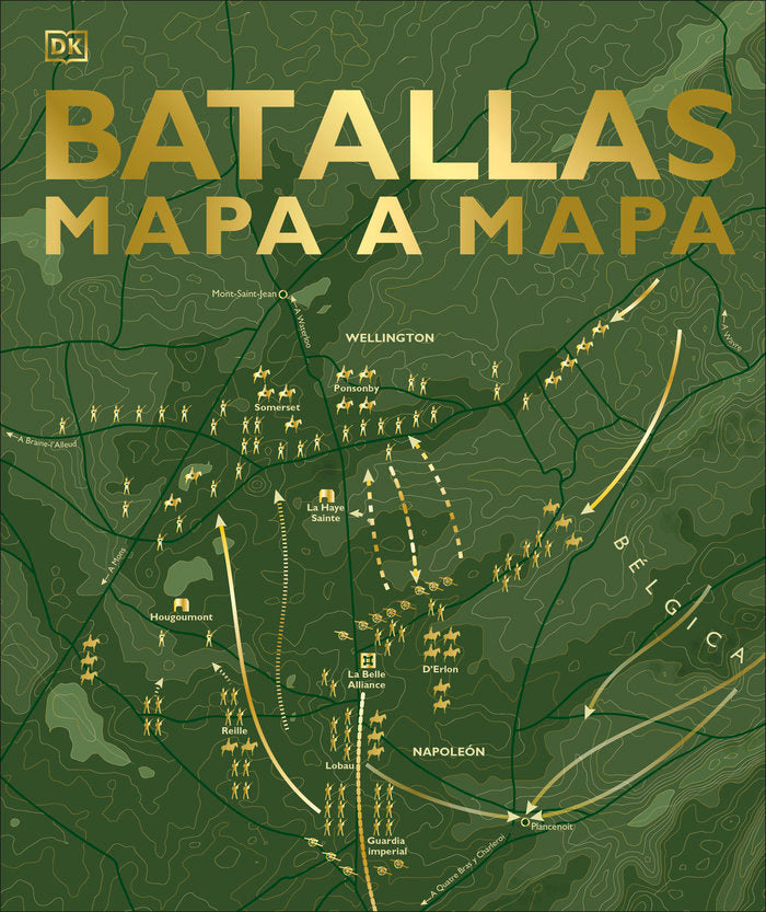 BATALLAS MAPA A MAPA, de DK | portada del libro