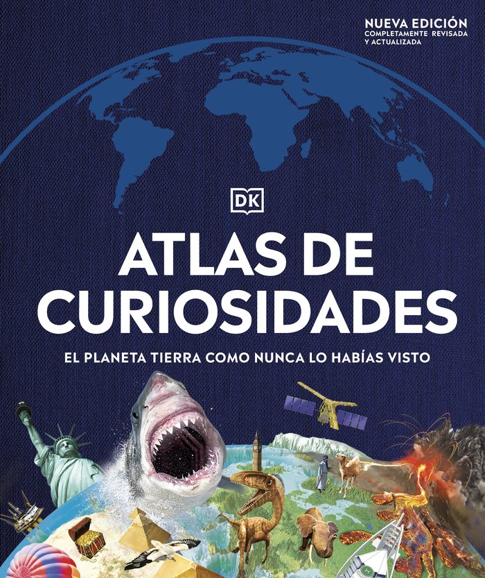 ATLAS DE CURIOSIDADES NUEVA EDICION, de DK | portada del libro