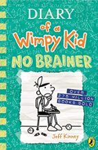 Diary of a Wimpy Kid: No Brainer (Book 18), de Jeff Kinney | portada del libro