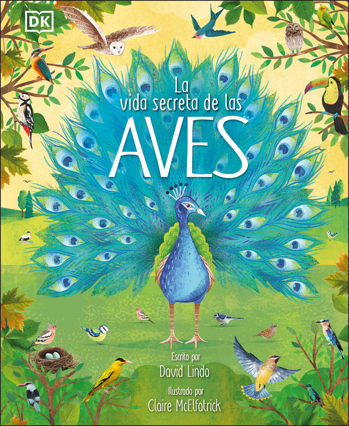 LA VIDA SECRETA DE LAS AVES, de DAVID LINDO | portada del libro