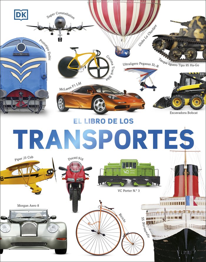 El libro de los transportes, de DK | portada del libro
