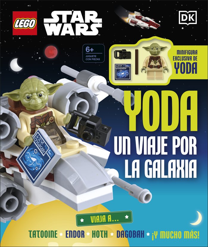 Lego Star Wars. Yoda: un viaje por la galaxia, de DANIEL LIPKOWITZ | portada del libro