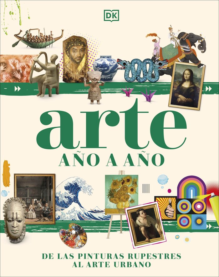 ARTE AÑO A AÑO, de DK | portada del libro