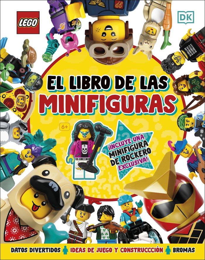 LEGO EL LIBRO DE LAS MINIFIGURAS, de DK | portada del libro