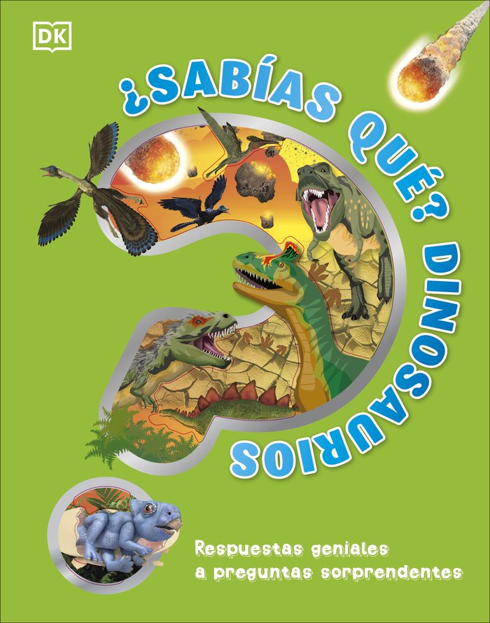 SABIAS QUE DINOSAURIOS, de DK | portada del libro