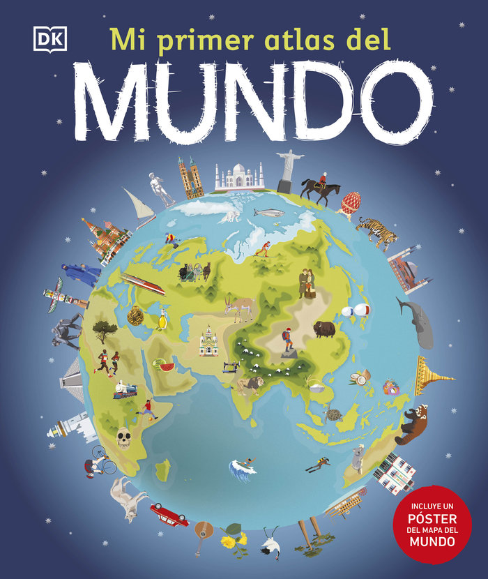 Mi primer atlas del mundo, de DK | portada del libro