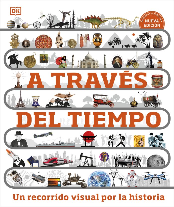 A TRAVES DEL TIEMPO NUEVA EDICION, de DK | portada del libro