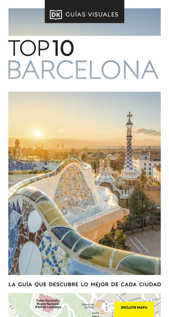 BARCELONA (GUIAS VISUALES TOP 10), de DK | portada del libro