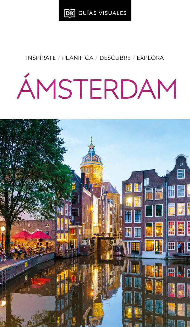 AMSTERDAM GUIAS VISUALES, de DK | portada del libro