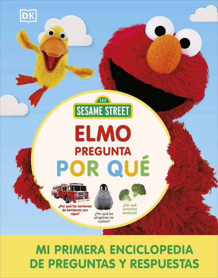 BARRIO SESAMO ELMO PREGUNTA POR QUE, de DK | portada del libro