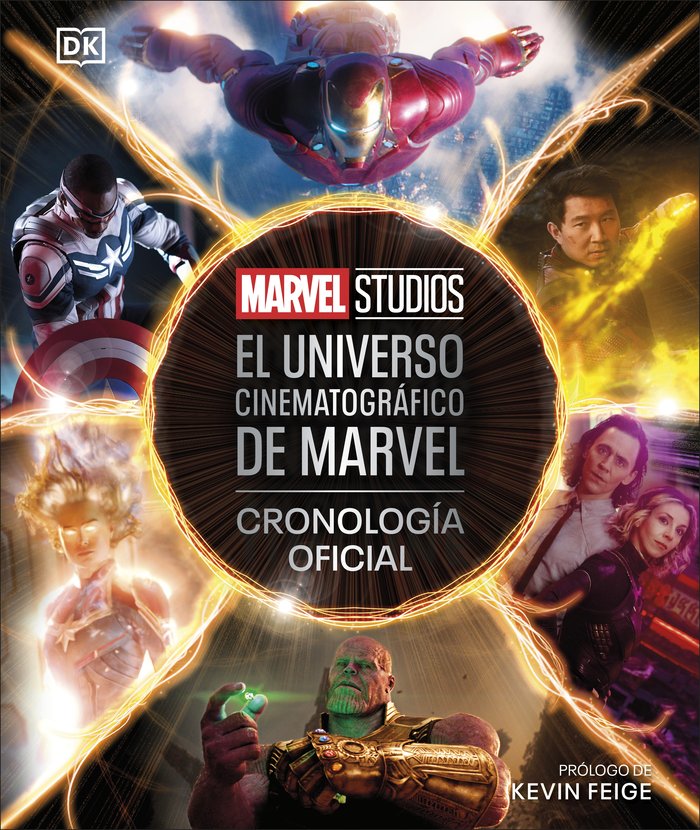 EL UNIVERSO CINEMATOGRAFICO DE MARVEL. CRONOLOGIA OFICIAL, de DK | portada del libro
