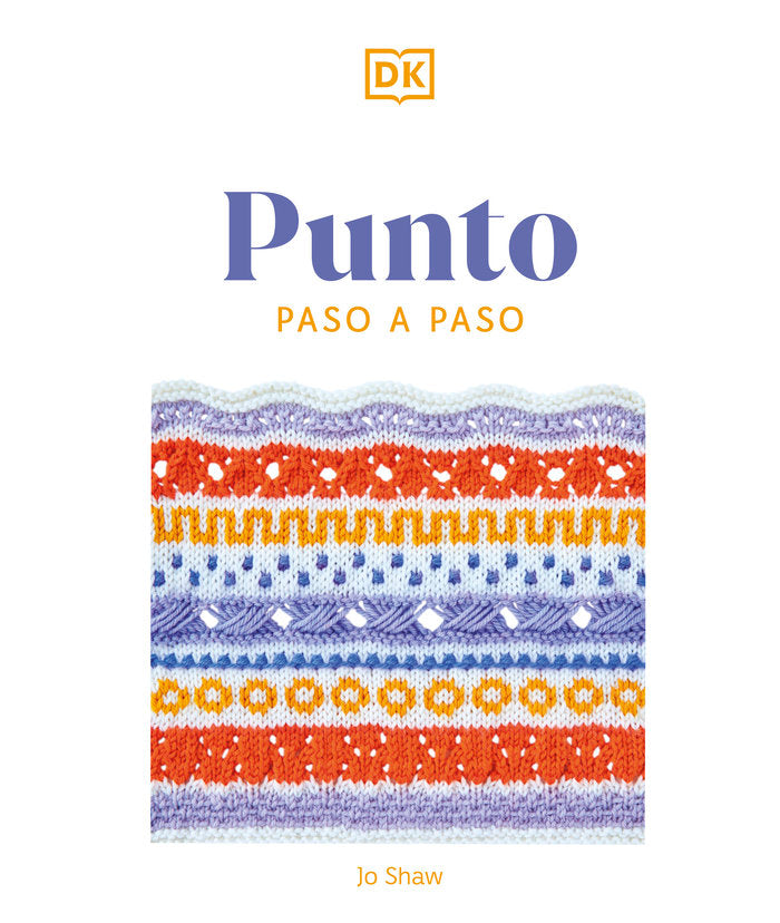 PUNTO PASO A PASO, de DK | portada del libro