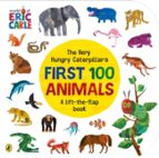 The Very Hungry Caterpillar's First 100 Animals, de Eric Carle | portada del libro
