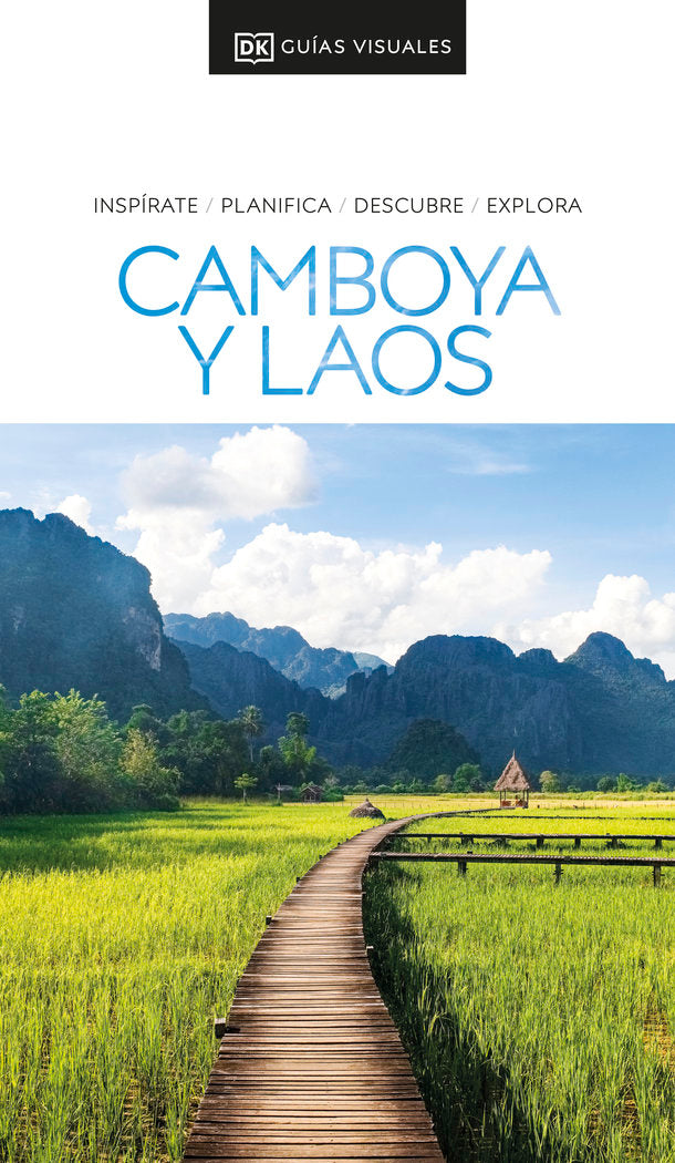 CAMBOYA Y LAOS GUIAS VISUALES, de DK | portada del libro