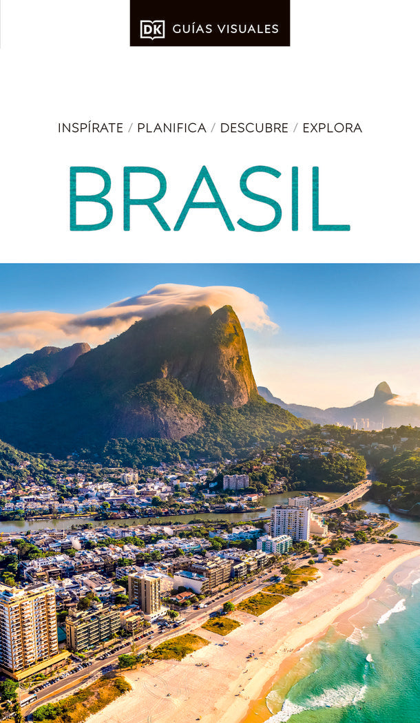 BRASIL GUIAS VISUALES, de DK | portada del libro