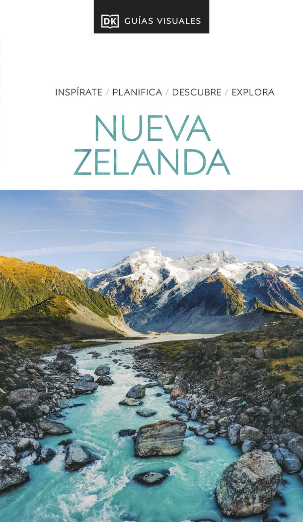 NUEVA ZELANDA GUIAS VISUALES, de DK | portada del libro