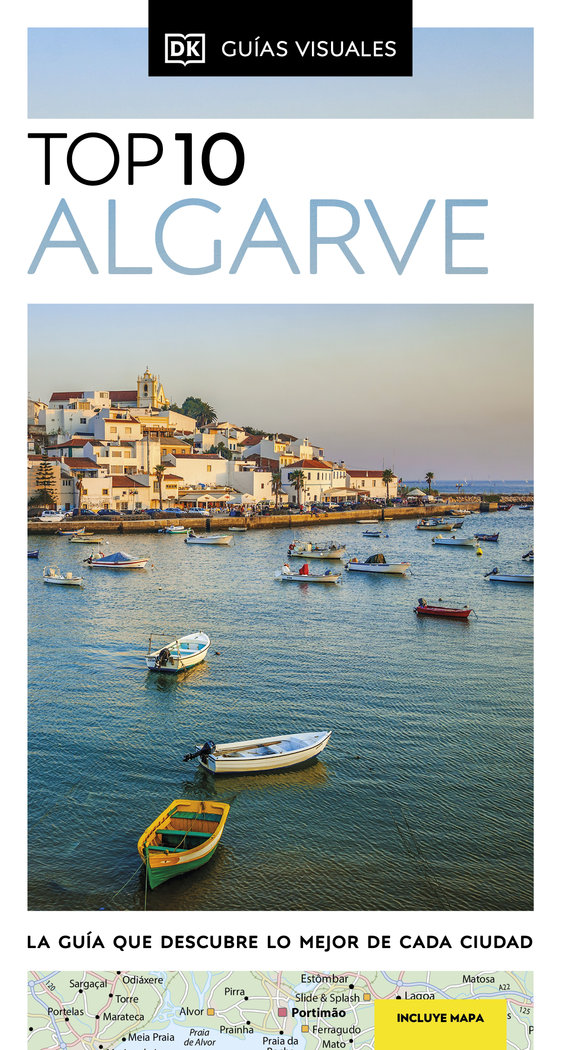 (2024).ALGARVE.(TOP 10 GUIAS VISUALES), de VV.AA. | portada del libro