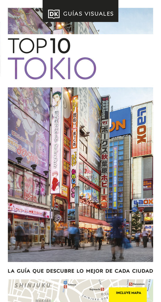 TOKIO (GUIAS VISUALES TOP 10), de DK | portada del libro