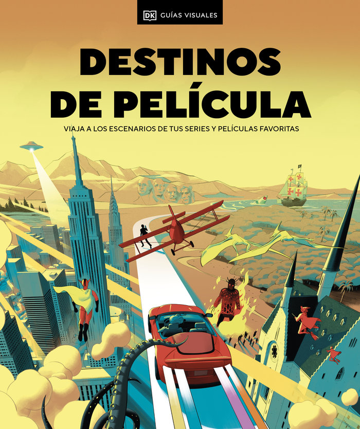 DESTINOS DE PELICULA, de DK | portada del libro