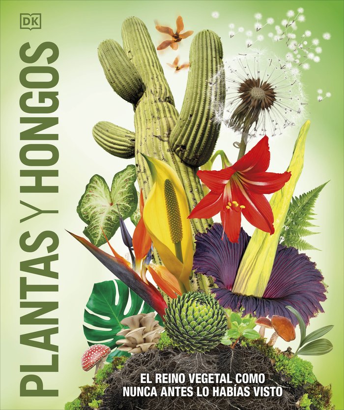 PLANTAS Y HONGOS, de DK | portada del libro