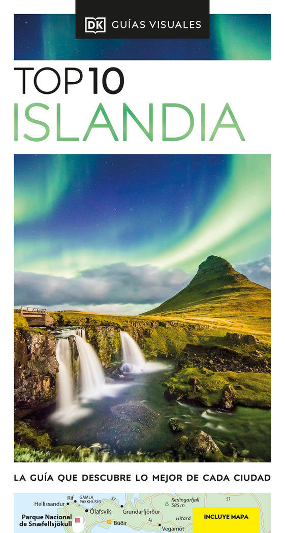 GUIA TOP 10 ISLANDIA, de DK | portada del libro