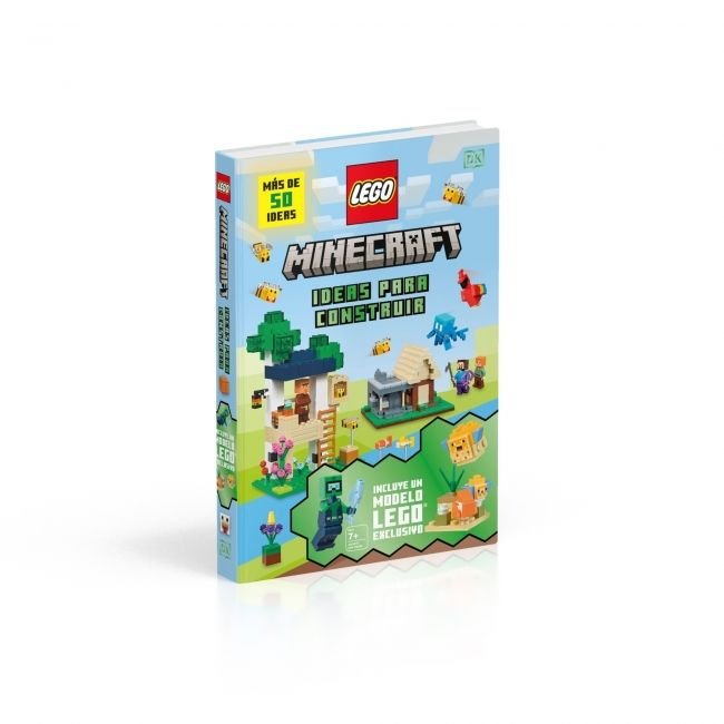 LEGO MINECRAFT. IDEAS PARA CONSTRUIR, de DK | portada del libro