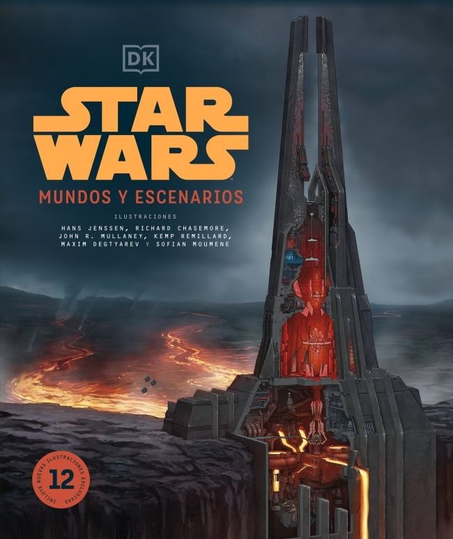 STAR WARS MUNDOS Y ESCENARIOS NUEVA EDICION, de DK | portada del libro