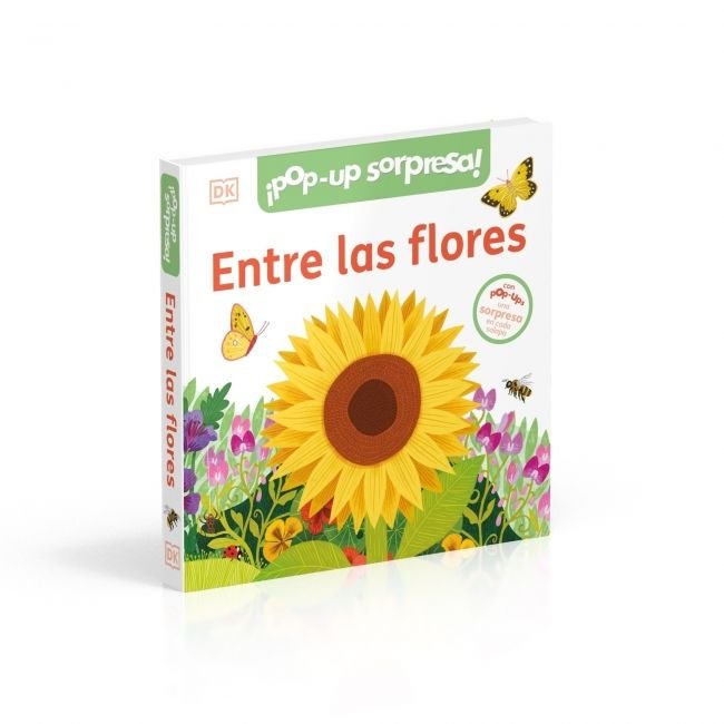 ENTRE LAS FLORES, de DK | portada del libro