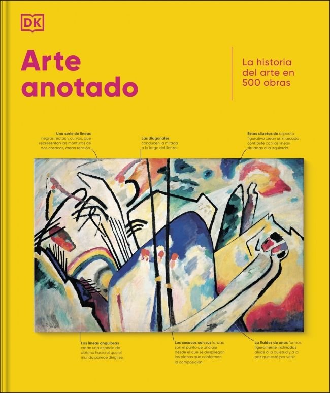 ARTE ANOTADO, de DK | portada del libro