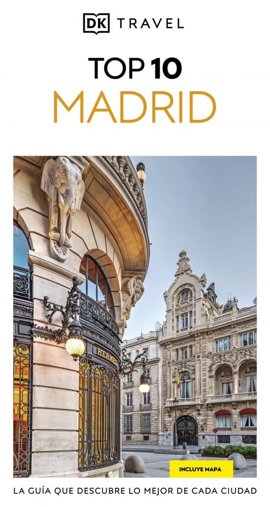 TOP 10 MADRID 2025, de DK | portada del libro