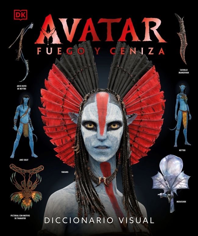 AVATAR FUEGO Y CENIZA DICCIONARIO VISUAL, de AA VV | portada del libro