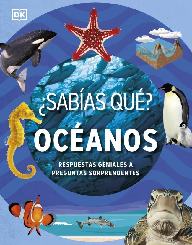 SABIAS QUE OCEANOS, de DK | portada del libro