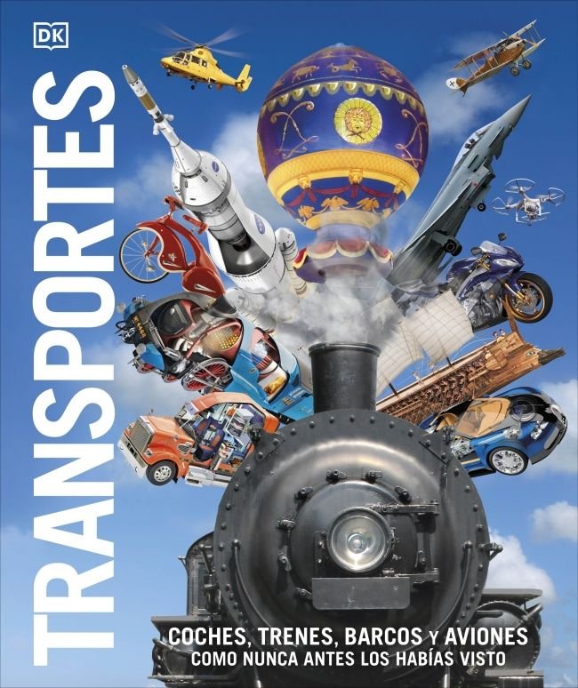 TRANSPORTES, de DK | portada del libro