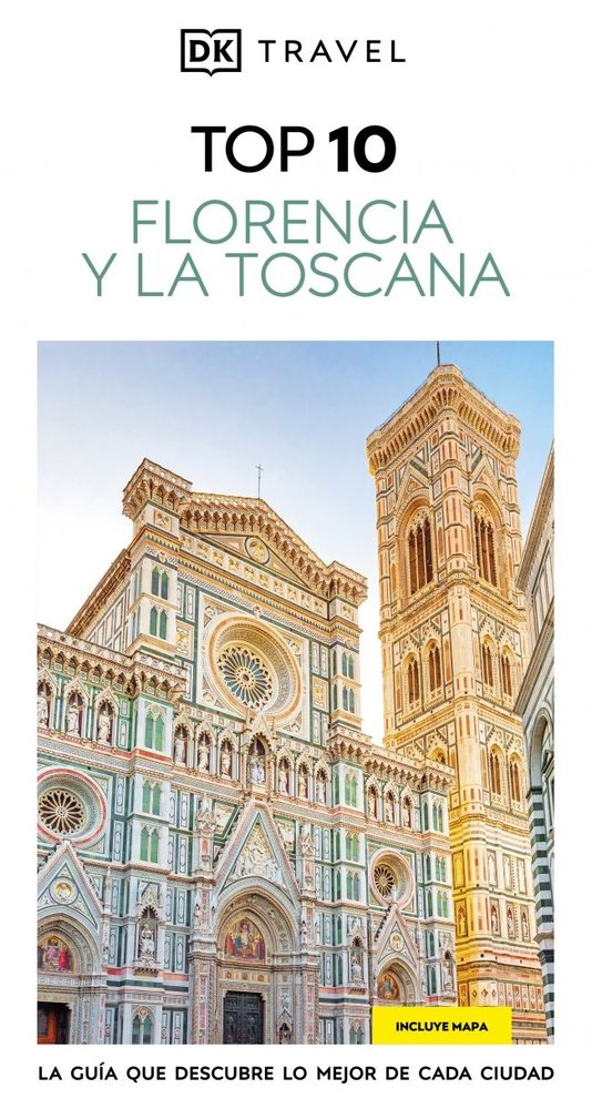 Florencia y La Toscana (Guías Visuales TOP 10), de DK | portada del libro