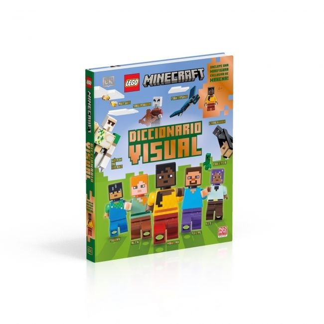 LEGO Minecraft Diccionario visual, de DK | portada del libro