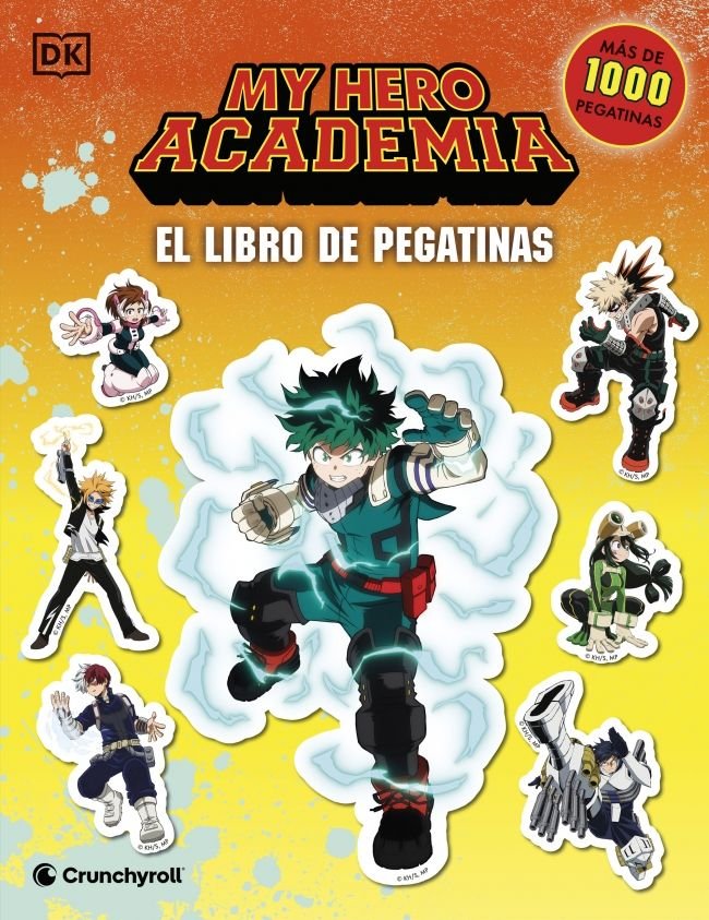 My Hero Academia: El libro de pegatinas, de DK | portada del libro