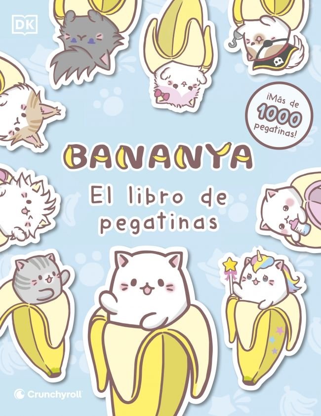 BANANYA:EL LIBRO DE PEGATINAS, de AA.VV. | portada del libro