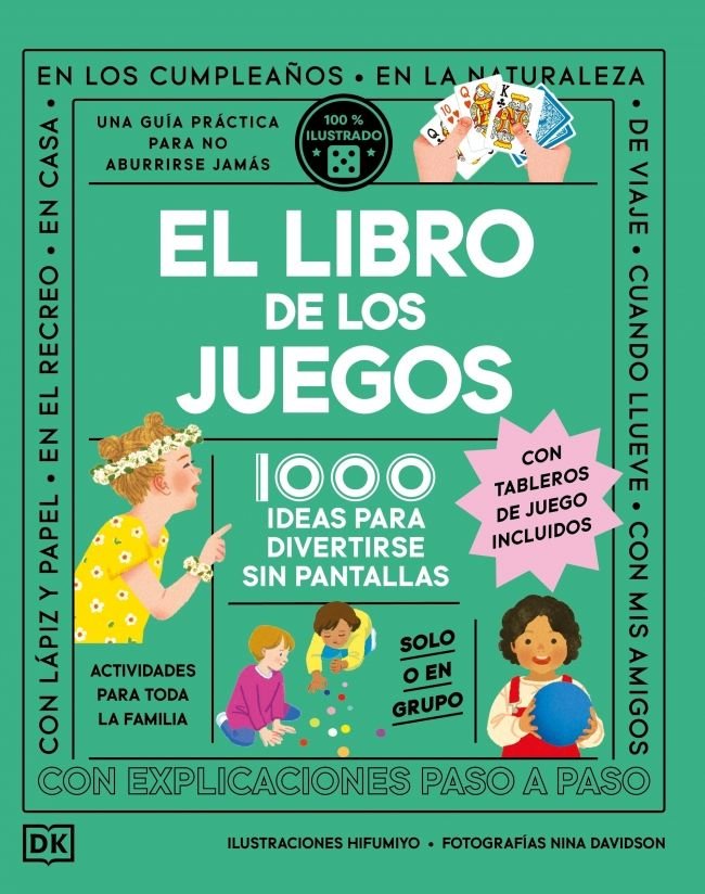 El libro de los juegos, de DK | portada del libro