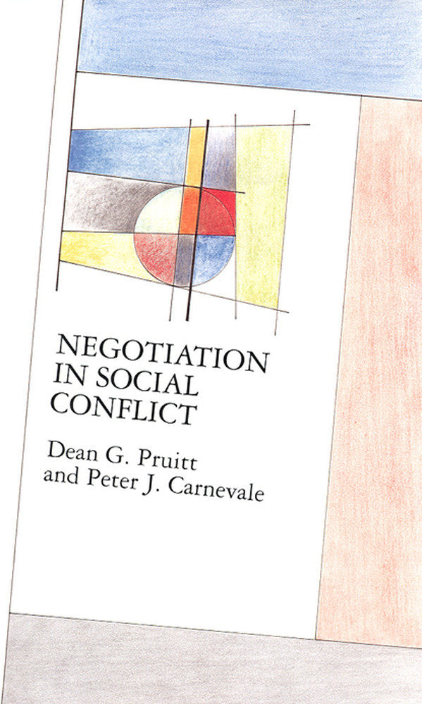 Negotiation In Social Conflict, de PRUITT | portada del libro