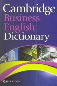 Cambridge Business English Dictionary, de Varios autores | portada del libro