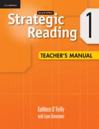 Strategic Reading Level 1 Teacher's Manual 2nd Edition, de O'Reilly, Kathleen | portada del libro