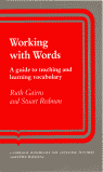 Working with Words, de Gairns, Ruth | portada del libro