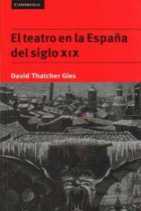 El teatro en la España del siglo XIX, de Gies | portada del libro